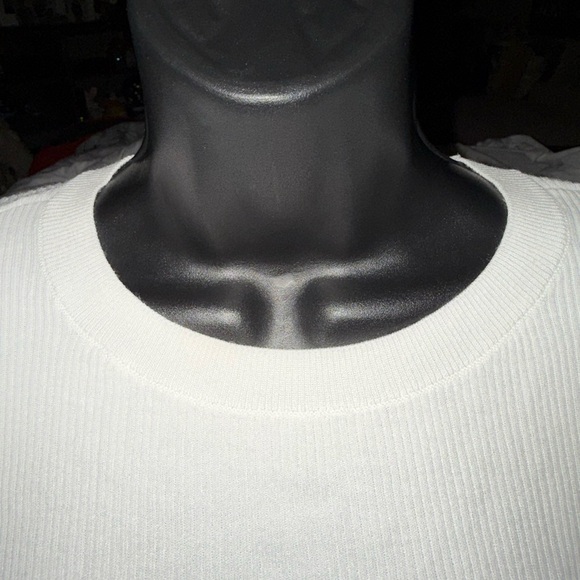 Halogen Balloon Sleeve Crew Neck Shirt - Picture 2 of 8